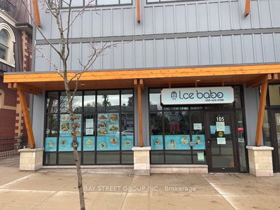 Sale Of Business sold at 105-72 Baldwin Street, Whitby, Ontario, L1M 1A2 - Brooklin - MLS: E7392368
