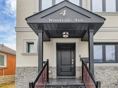 Detached House leased at 4 Woodville Avenue, Toronto, Ontario, M4K 2J6 - Broadview North - MLS: E8022210