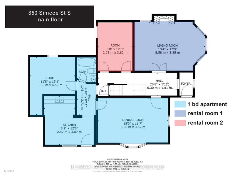 853 Simcoe St S, Oshawa, L1H 4K8 | Image 3