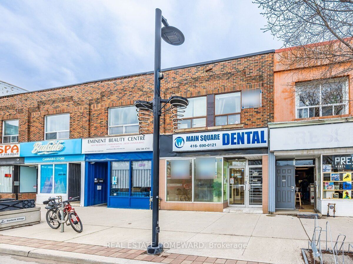 Building in 2438 Danforth Avenue