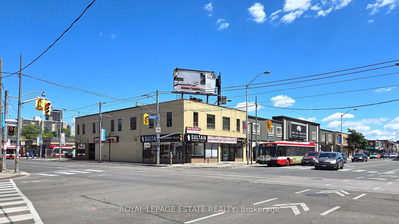 Building in 2558 Danforth Avenue