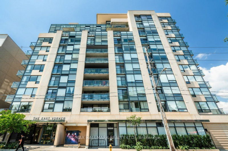 280 Donlands Ave #1101, Toronto, Ontario (MLS E9261928)