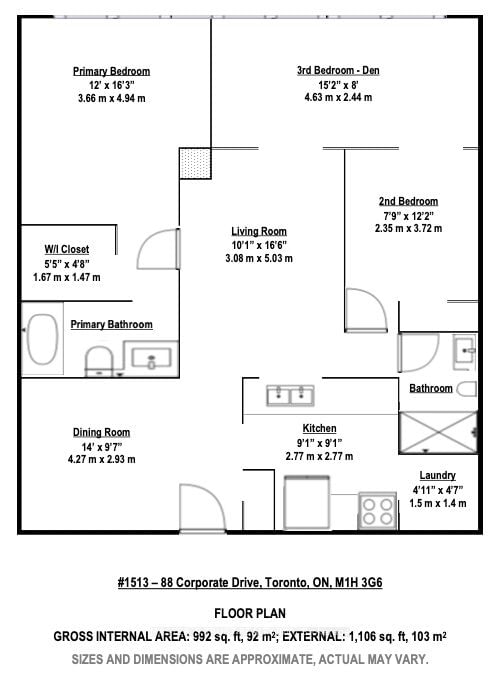  1513 - 88 Corporate Dr  Toronto, M1H 3G6 | Image 22