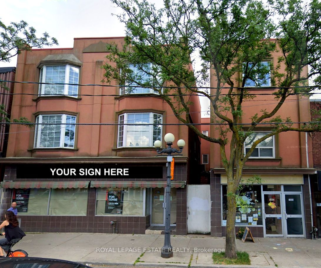 Commercial/Retail leased at 1449 Gerrard Street, Toronto, Greenwood-Coxwell, M4L 1Z9 - MLS: E9382354