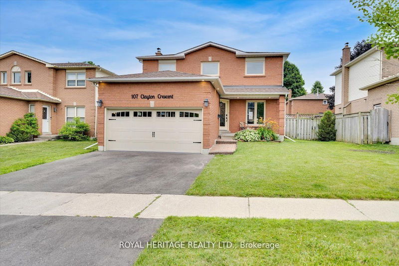 107 Clayton Cres, Clarington, Ontario (MLS E9385792)