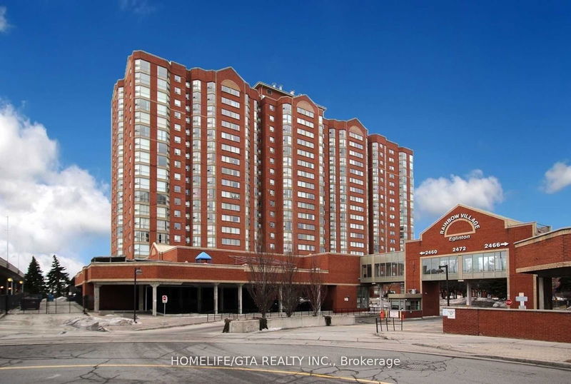 home for lease on 1003-2460 Eglinton Avenue E