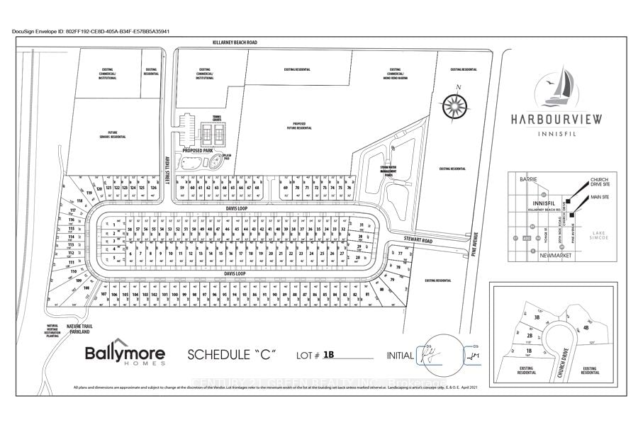 Detached House for sale at LOT 1B Church Drive, Innisfil, Lefroy, L0L 1W0 - MLS: N10929899