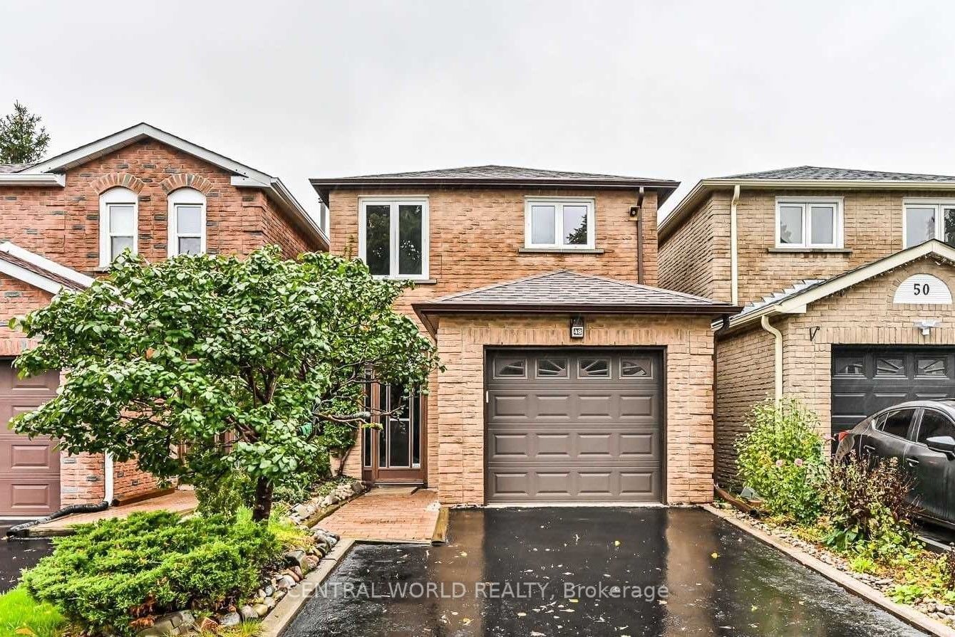 Detached House leased at 48 Halder Crescent, Markham, Milliken Mills East, L3R 7G3 - MLS: N11896886