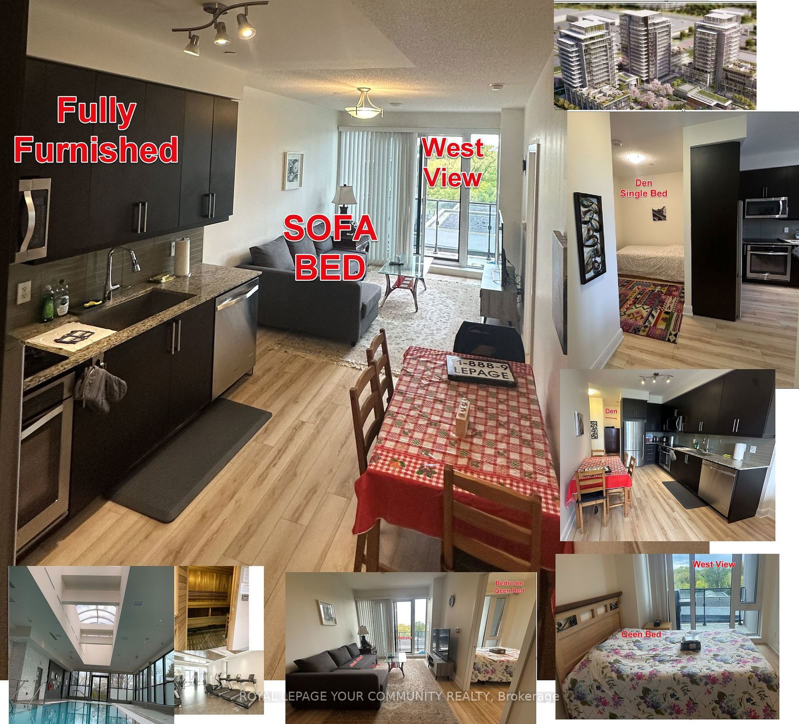 Condo leased at 515B-9600 Yonge Street, Richmond Hill, North Richvale, L4C 0X3 - MLS: N11900955