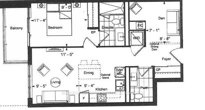 Condo leased at Ph08-38 Water Walk Drive, Markham, Unionville, L3R 6M8 - MLS: N11903425