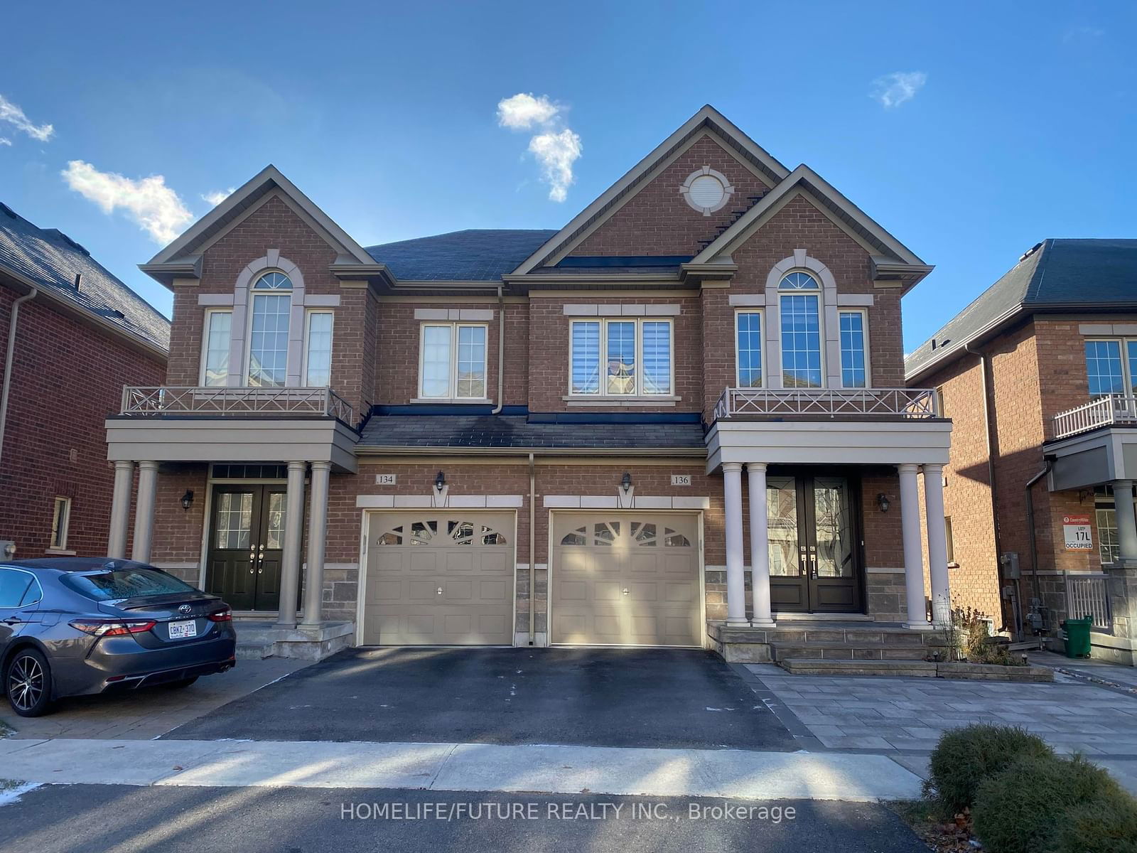 Semi-Detached House leased at 136 Memon Place, Markham, Wismer, L6E 0R9 - MLS: N11912241