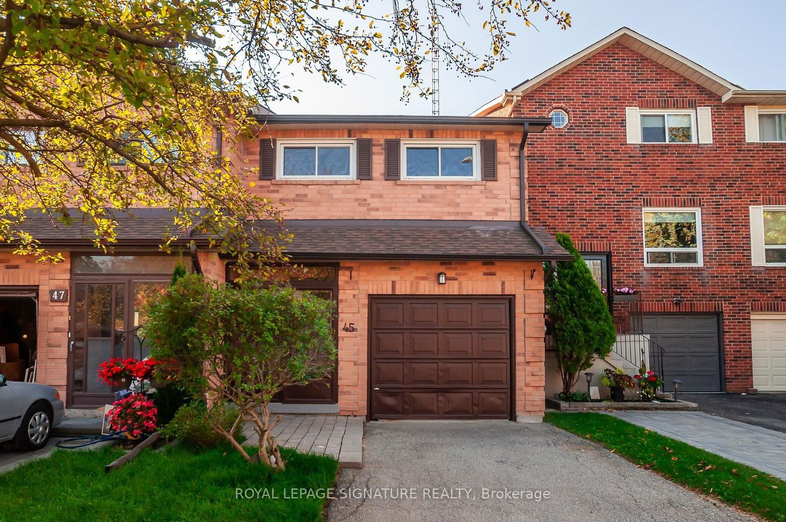 Semi-Detached House leased at 45 Augusta Court, Markham, Royal Orchard, L3T 7K5 - MLS: N11913948