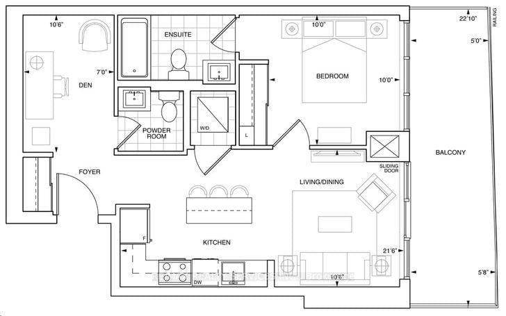 Condo leased at 1714-9000 Jane Street, Vaughan, Concord, L4K 0M6 - MLS: N11916731