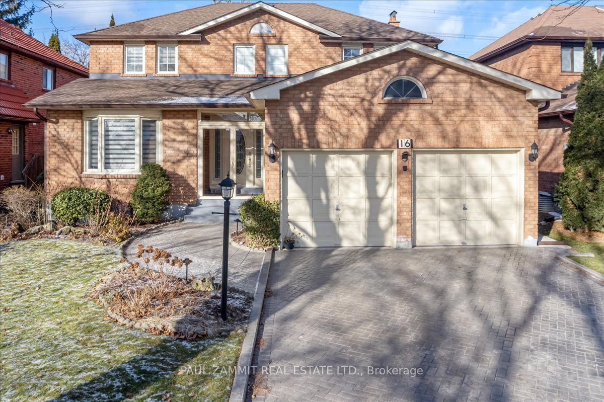 Detached House for sale at 16 Parklawn Crescent, Markham, Thornlea, L3T 6X1 - MLS: N11917062