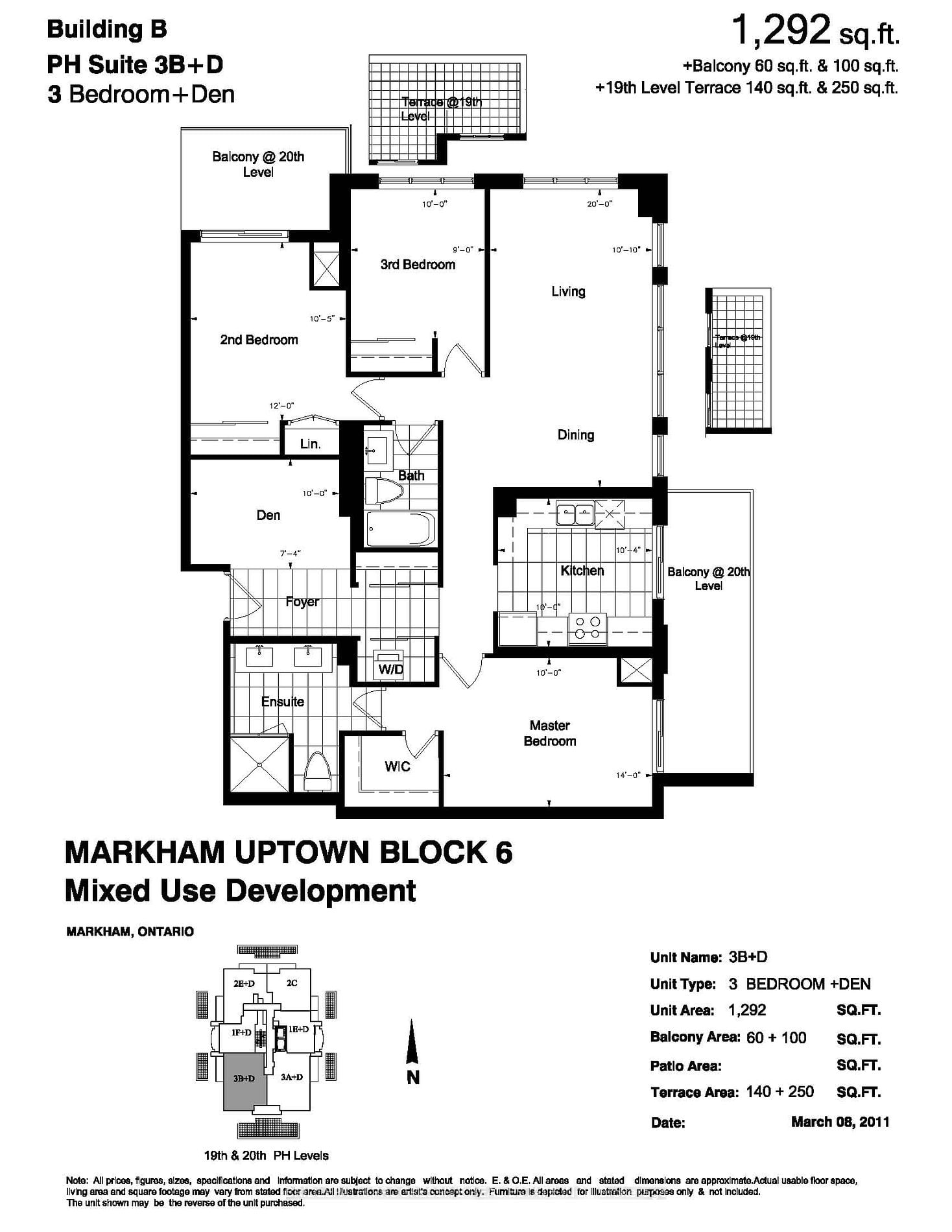 Condo for sale at RG 2-1 Uptown Drive, Markham, Unionville, L3R 5C1 - MLS: N11918023