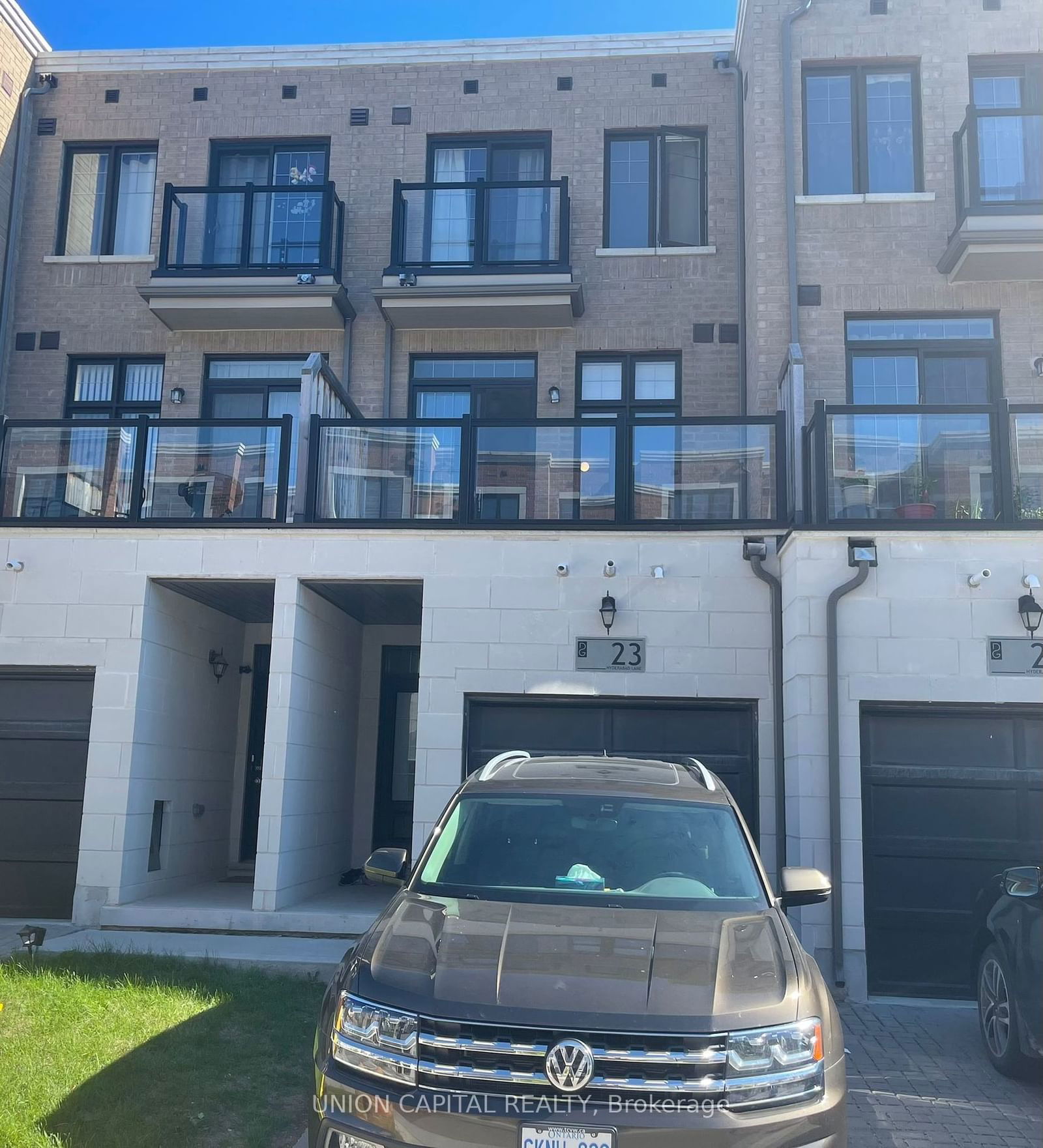 Townhouse for lease at 23 Hyderabad Lane, Markham, Greensborough, L6E 0T8 - MLS: N11920489