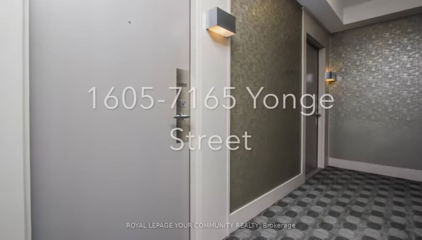 Condo leased at 1605-7165 Yonge Street, Markham, Thornhill, L3T 0C9 - MLS: N11922052