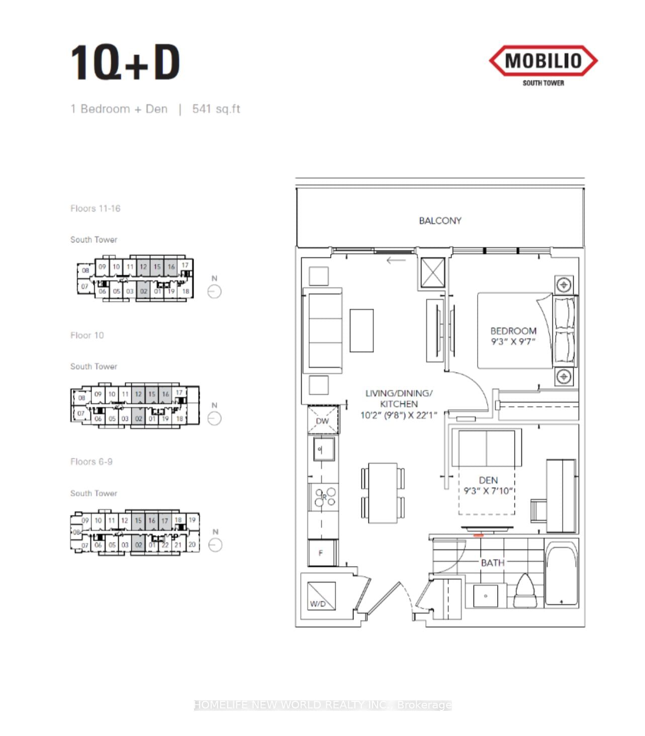 Condo for lease at 716-60 Honeycrisp Crescent, Vaughan, Concord, L4K 0N5 - MLS: N11933205