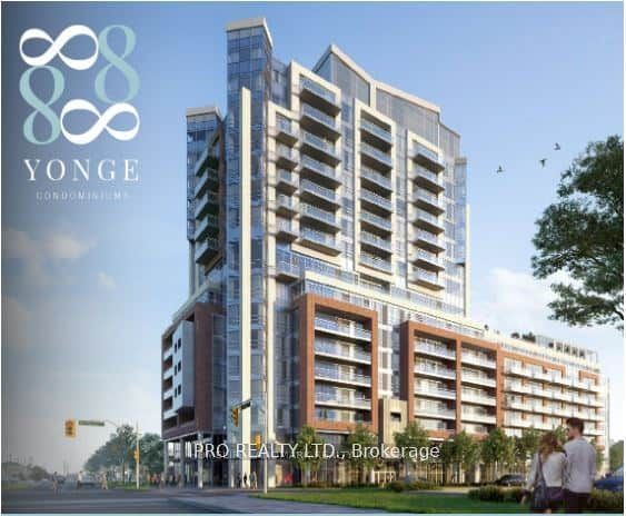 Condo for lease at 418-8888 Yonge Street, Richmond Hill, South Richvale, L4C 5Y6 - MLS: N11935909