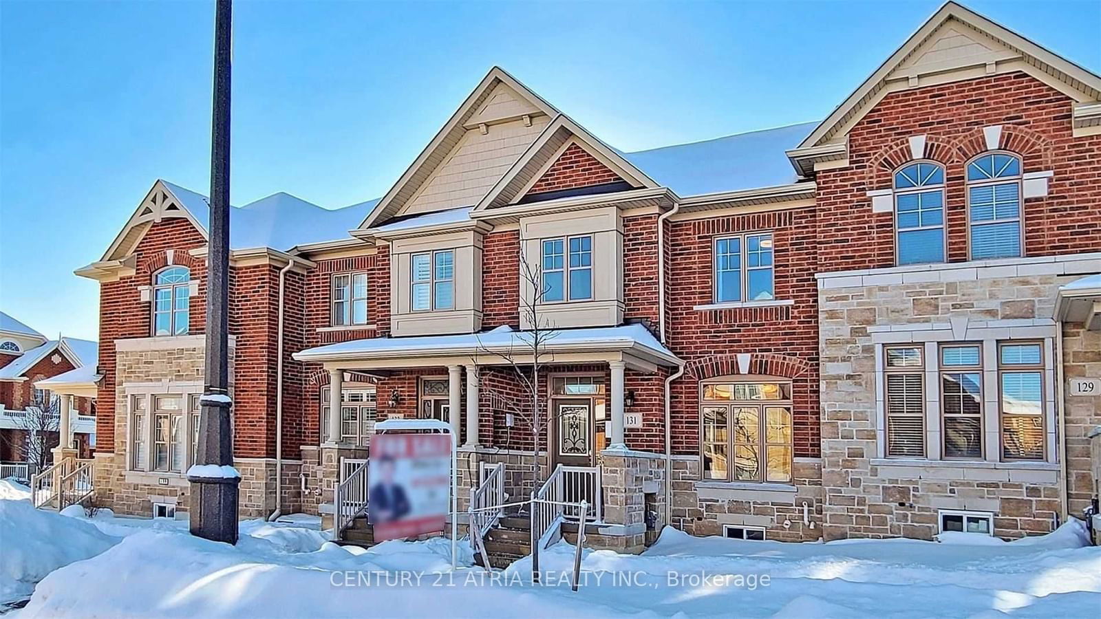 Townhouse for lease at 131 Christian Ritter Drive, Markham, Berczy, L6C 0V8 - MLS: N11937311