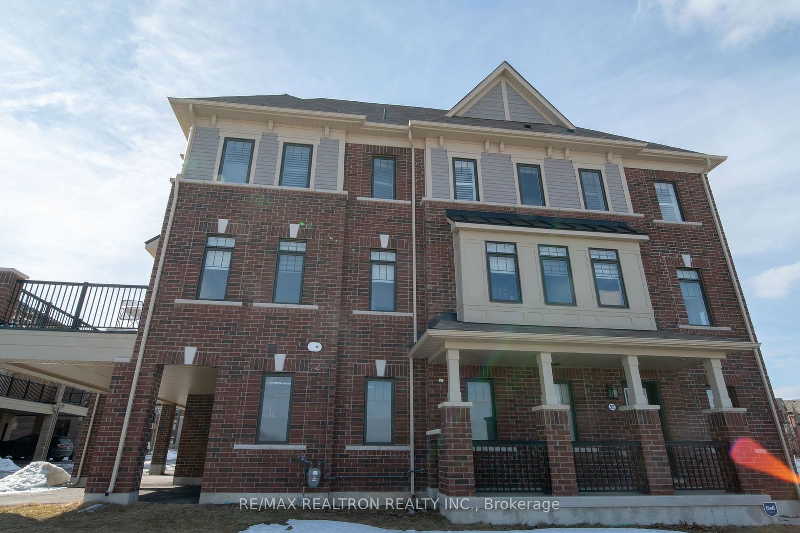 Townhouse leased at 55 George Peach Drive, Markham, Victoria Square, L6C 0Z1 - MLS: N11938363