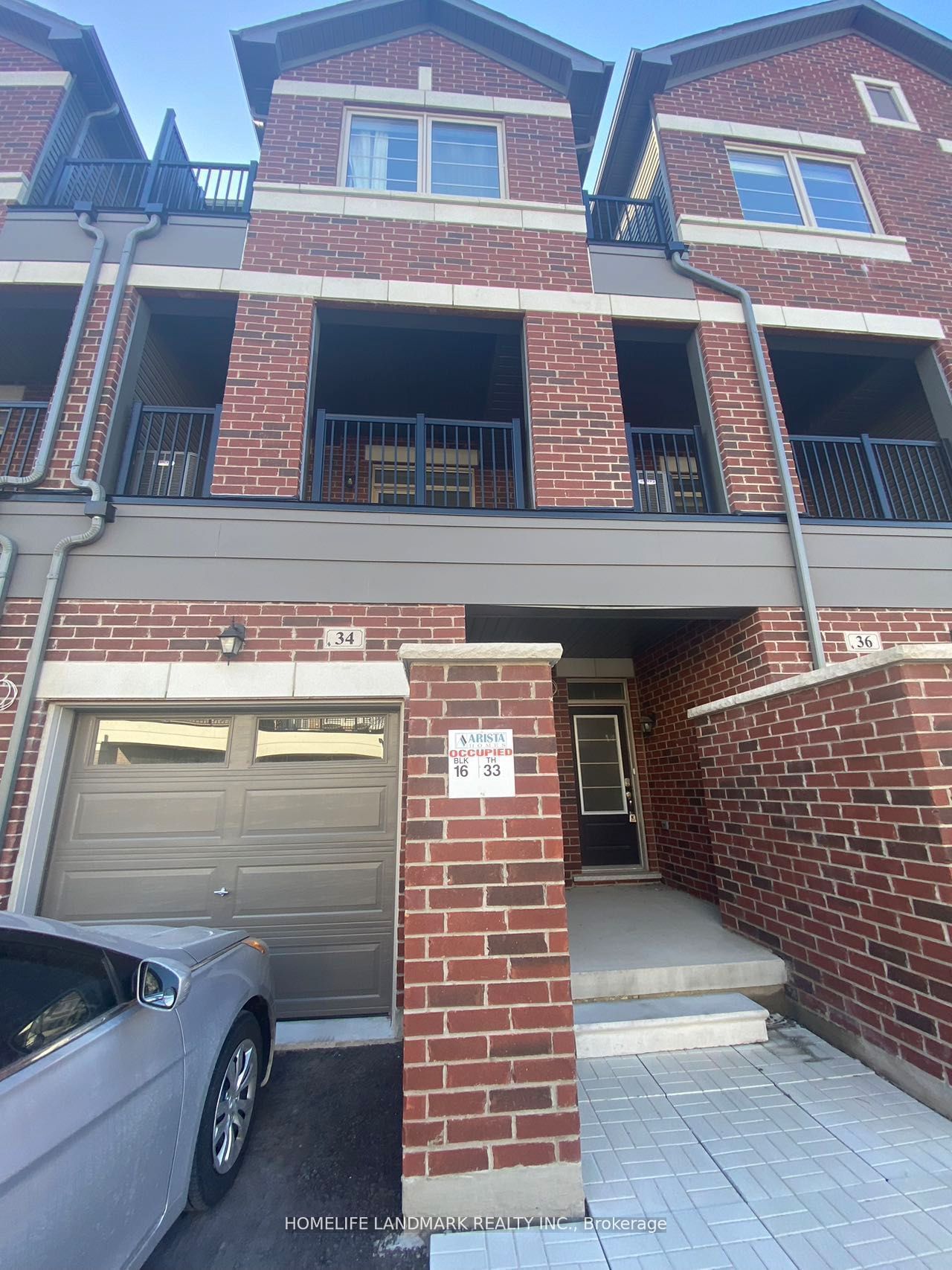 Townhouse for lease at 34 Stoeber Lane, Markham, Cedar Grove, L6B 1R2 - MLS: N11950426