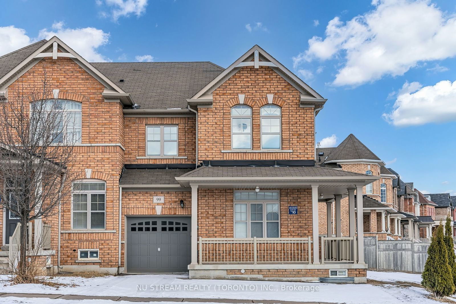 Townhouse leased at 99 William Berczy Boulevard, Markham, Berczy, L6C 0R1 - MLS: N11951373