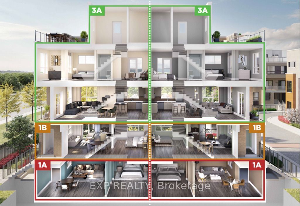 Townhouse for sale at 16-18 Lytham Green Circle, Newmarket, Glenway Estates, L3Y 2P3 - MLS: N11955728