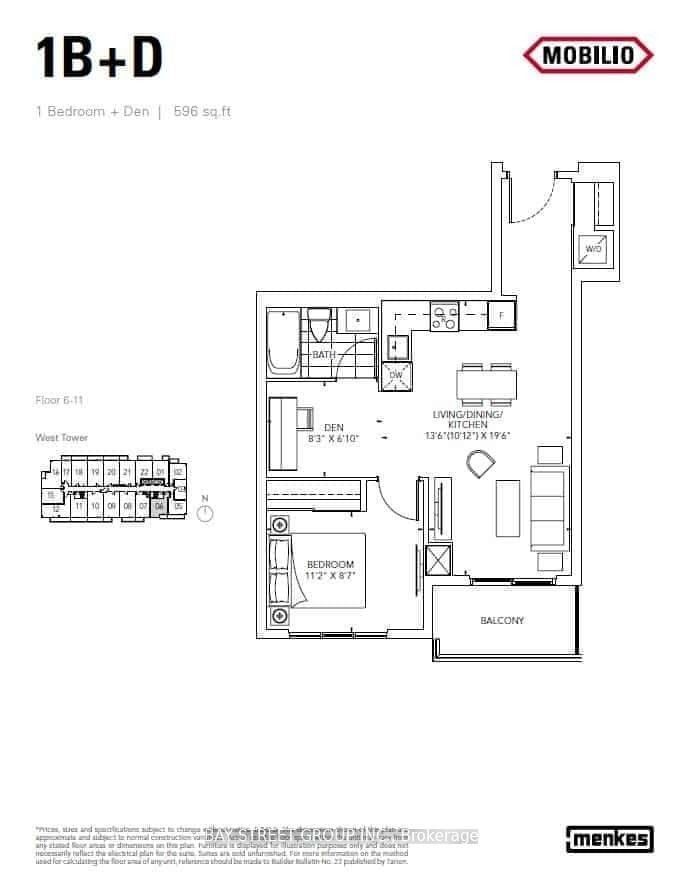 Condo for lease at 1006-10 Honeycrisp Crescent, Vaughan, Vaughan Corporate Centre, L4K 0M7 - MLS: N11956803