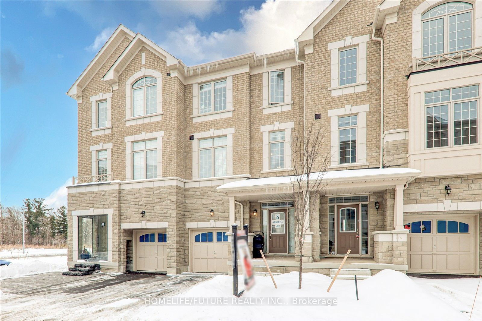 Townhouse for sale at 8 Andress Way, Markham, Cedarwood, L3S 0E9 - MLS: N11972241