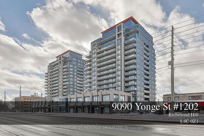 Unit 1202B — 9090 Yonge St, Richmond Hill - South Richvale