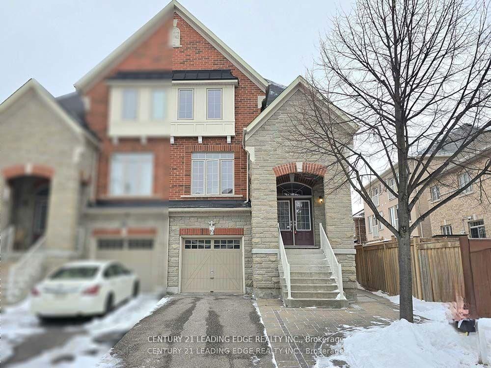 Semi-Detached House for sale at 19 Living Crescent, Markham, Victoria Square, L6C 0T7 - MLS: N11984402