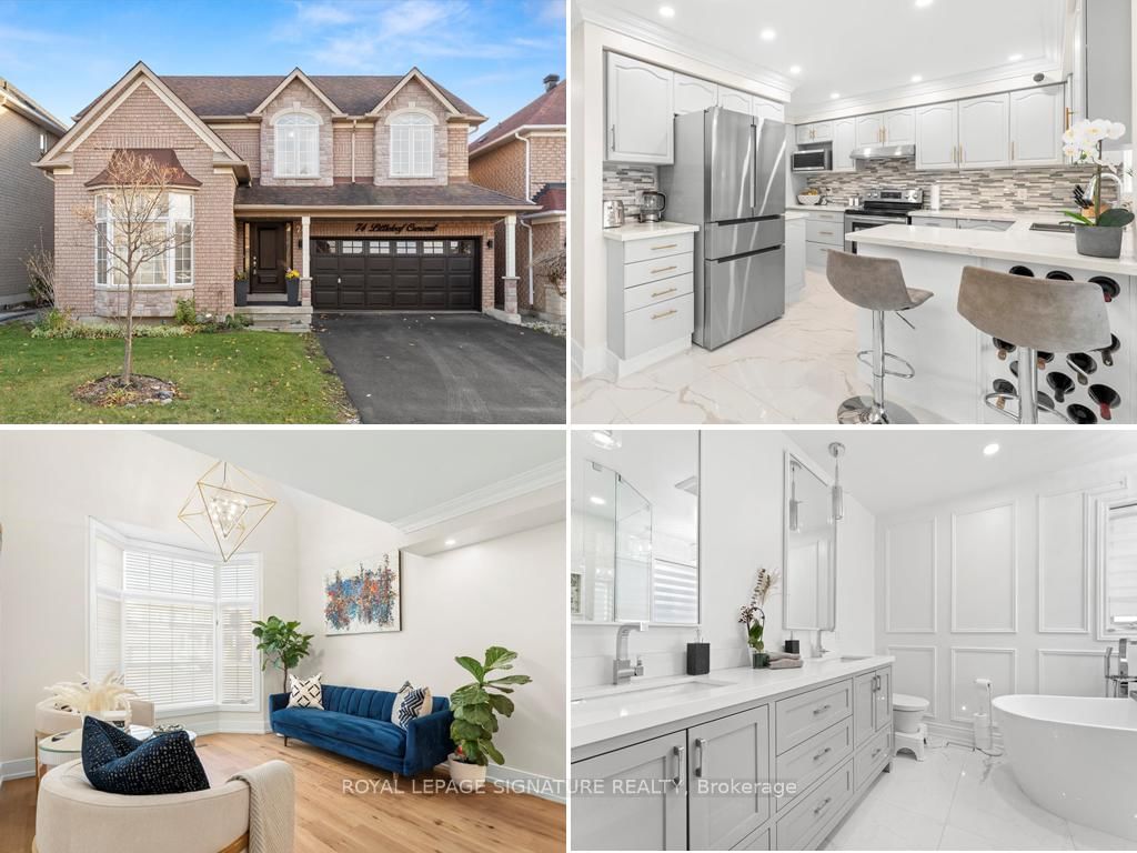 Detached House for sale at 74 Littleleaf Crescent, Markham, Legacy, L3S 4G1 - MLS: N11985769