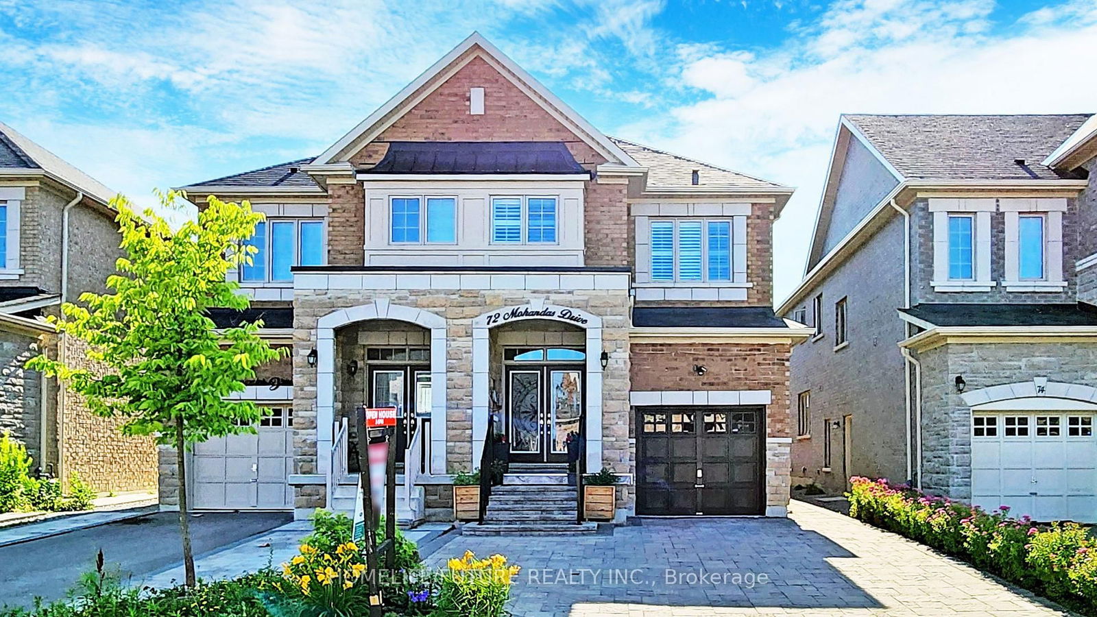 Semi-Detached House for sale at 72 Mohandas Drive, Markham, Cedarwood, L3S 0E4 - MLS: N11995268