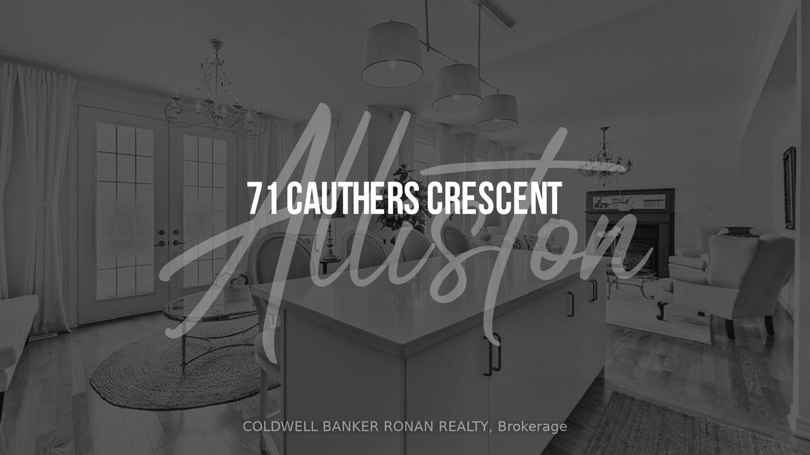 Detached House for sale at 71 Cauthers Crescent, New Tecumseth, Alliston, L9R 0L2 - MLS: N11996398