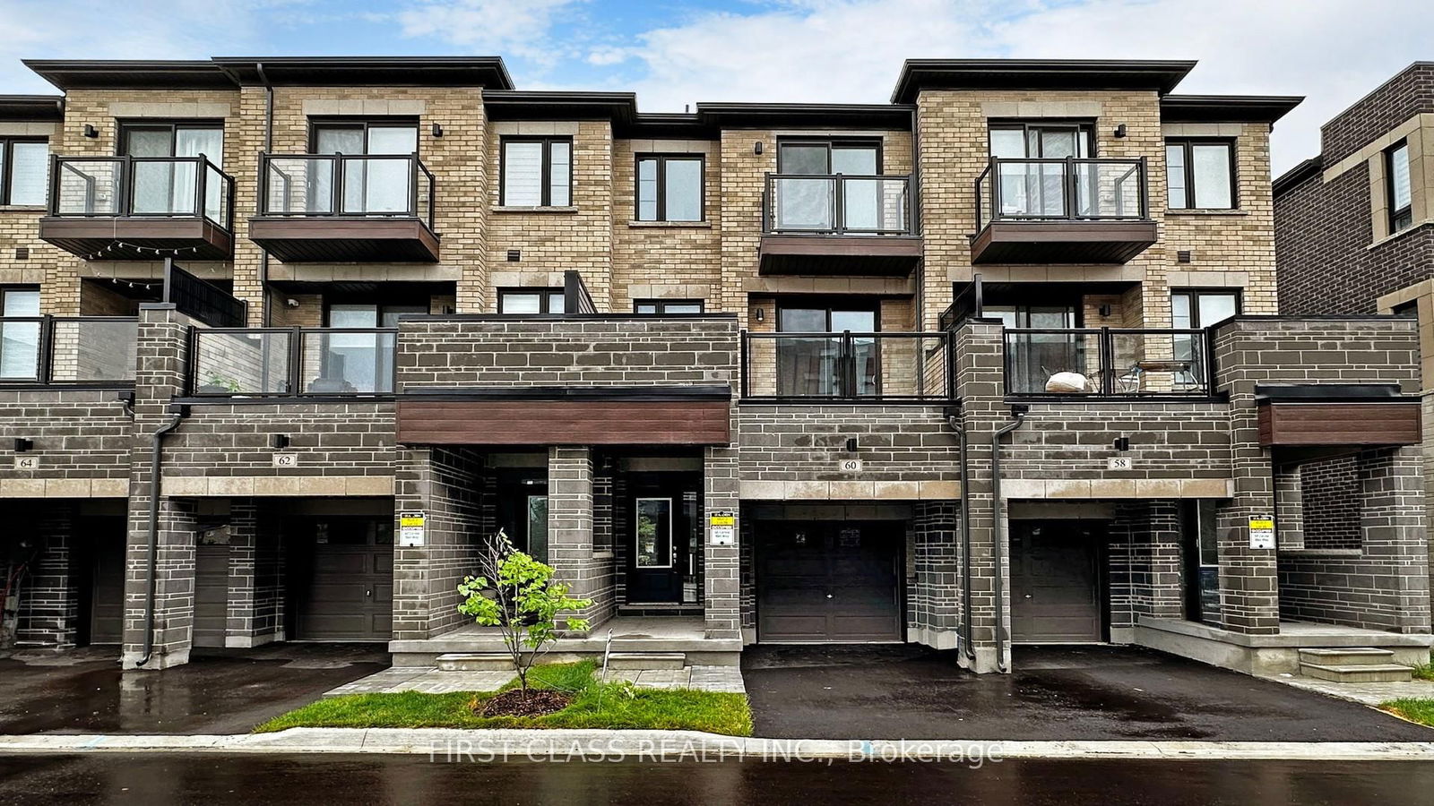 Townhouse for sale at 60 Carole Bell Way, Markham, Wismer, L6E 0W2 - MLS: N12002185