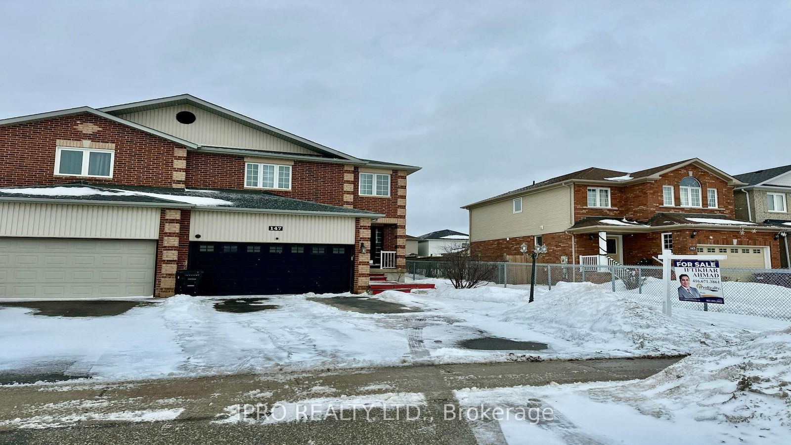 Semi-Detached House for sale at 147 Professor Day Drive, Bradford West Gwillimbury, Bradford, L3Z 3B9 - MLS: N12004987