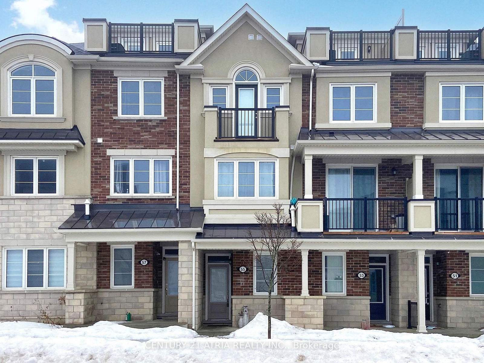 Townhouse for sale at 55 Frederick Wilson Avenue, Markham, Cornell, L6B 1N1 - MLS: N12005632