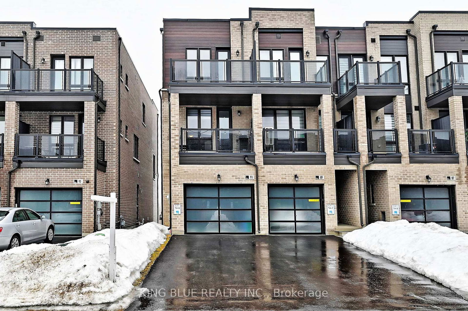 Townhouse for sale at 91 Mikayla Lane, Markham, Cornell, L6B 0V1 - MLS: N12008631