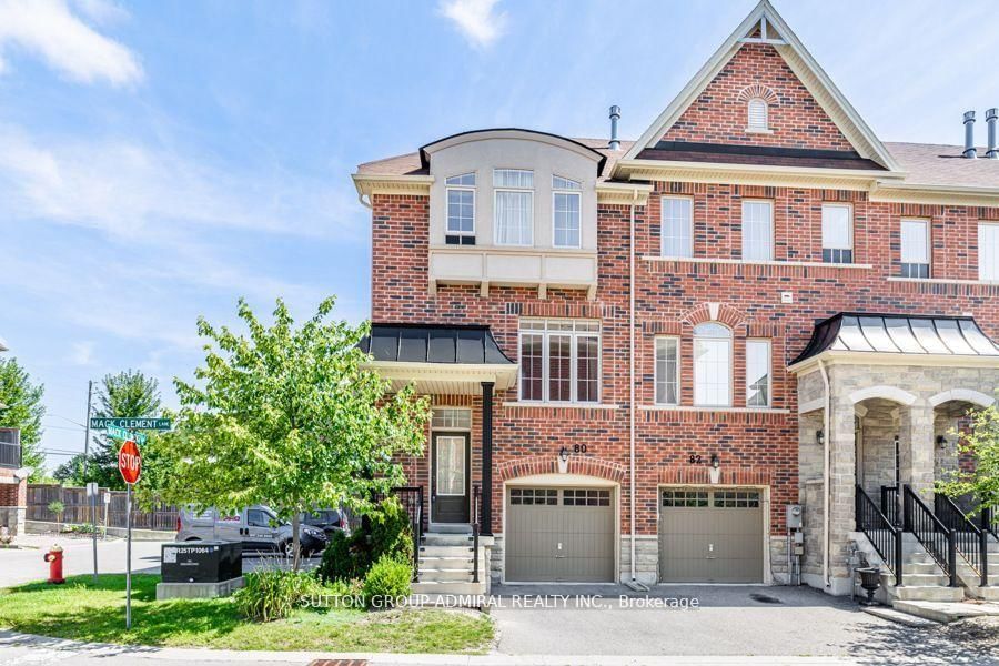 Townhouse for sale at 80 Mack Clement Lane, Richmond Hill, Westbrook, L4S 1K7 - MLS: N12011062