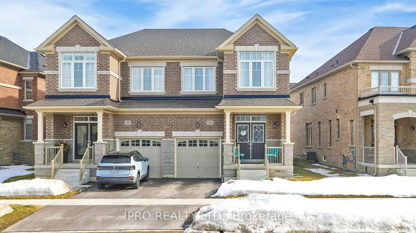 Semi-Detached House for sale at 125 Jonkman Boulevard, Bradford West Gwillimbury, Bradford, L3Z 4J9 - MLS: N12020397