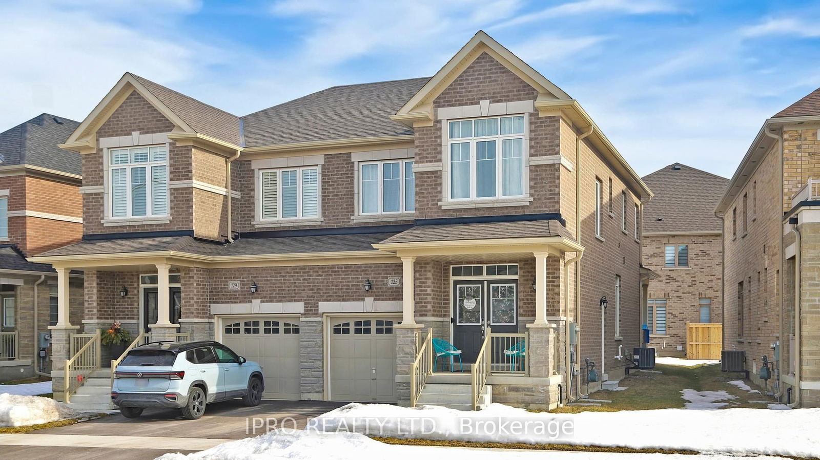 Semi-Detached House for sale at 125 Jonkman Boulevard, Bradford West Gwillimbury, Bradford, L3Z 4J9 - MLS: N12020397