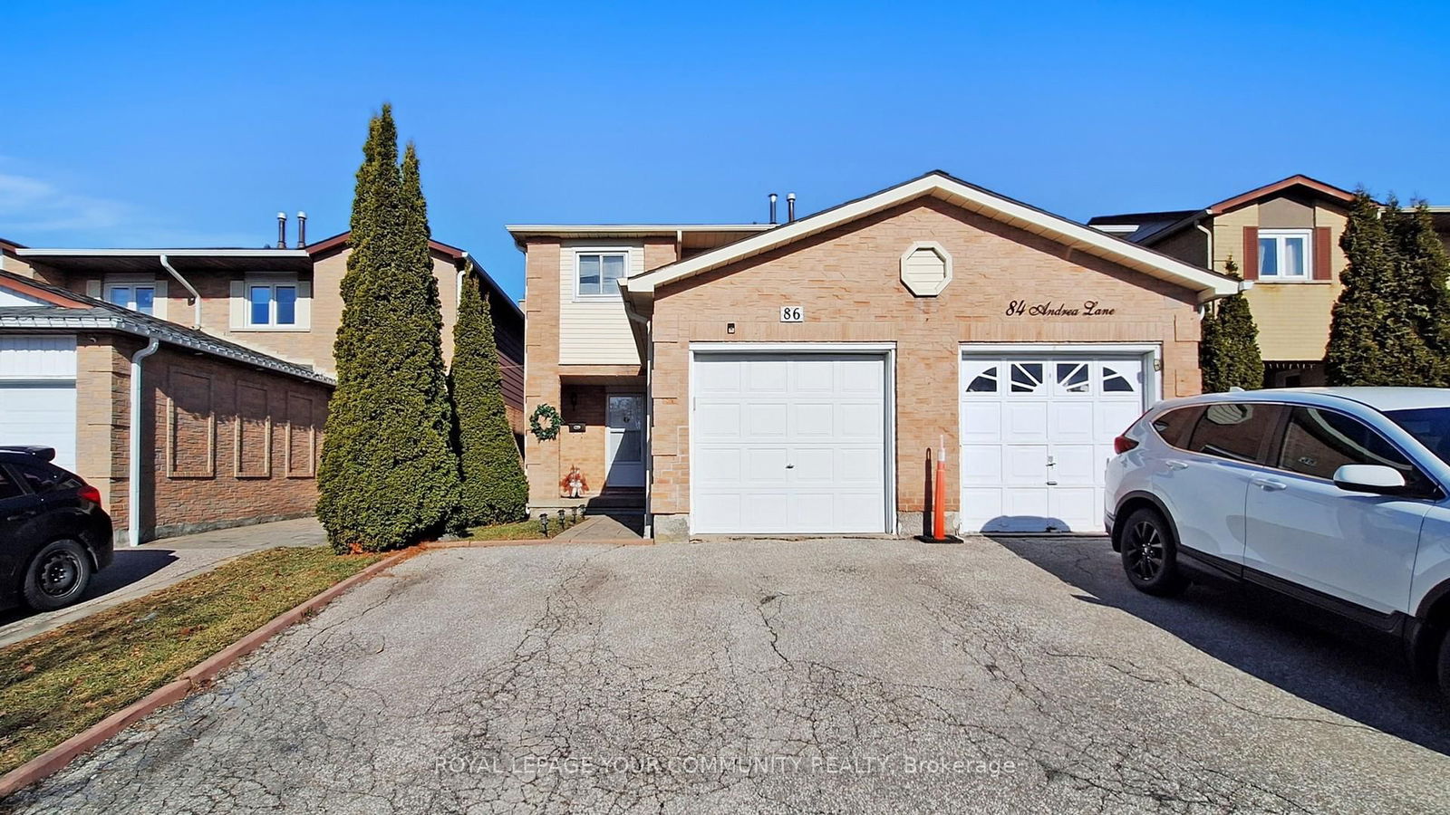 Semi-Detached House for sale at 86 Andrea Lane, Vaughan, East Woodbridge, L4L 1E7 - MLS: N12029828