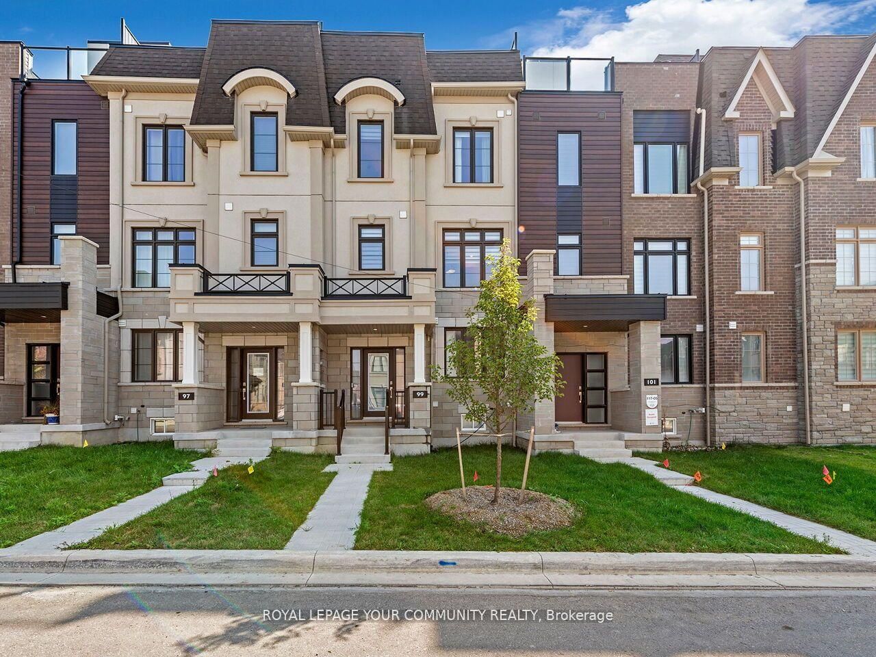 Townhouse for sale at 99 Dancers Drive, Markham, Angus Glen, L6C 2A5 - MLS: N12033823