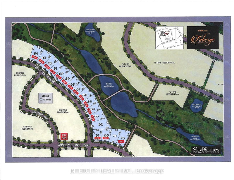 home for sale on Lot 79 Woodgate Pines Drive