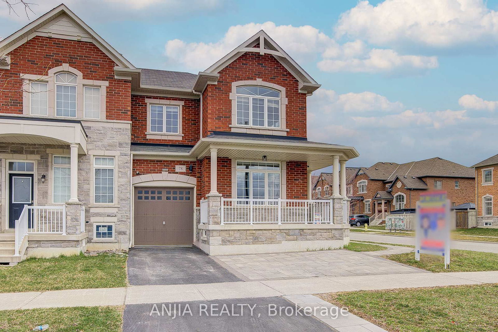 Townhouse sold at 78 Christian Ritter Drive, Markham, Berczy, L6C 0V9 - MLS: N12086947