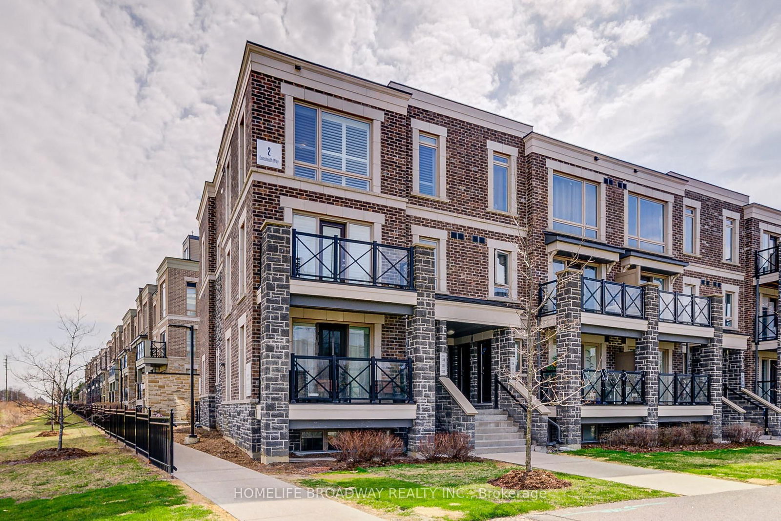 Townhouse for sale at 131-2 Dunsheath Way, Markham, Cornell, L6B 1N3 - MLS: N12100861