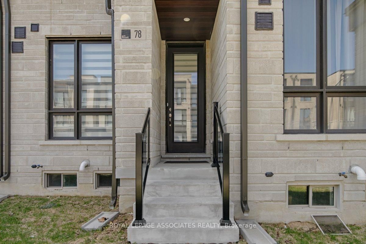 Townhouse for sale at 78 Stauffer Crescent, Markham, Cornell, L6B 1R1 - MLS: N12104300