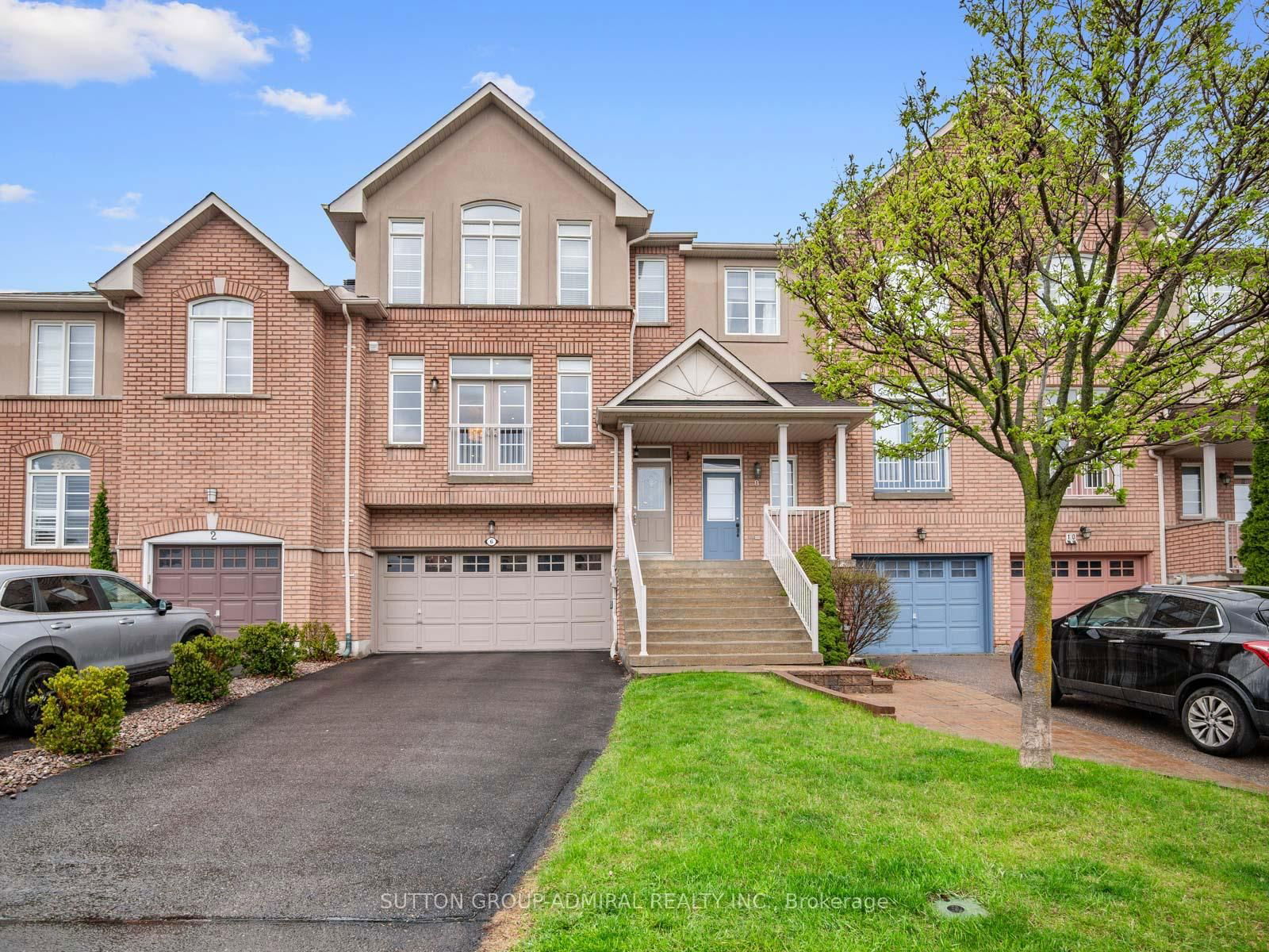 Townhouse for sale at 6 Mistywood Crescent, Vaughan, Patterson, L4J 9E5 - MLS: N12120296