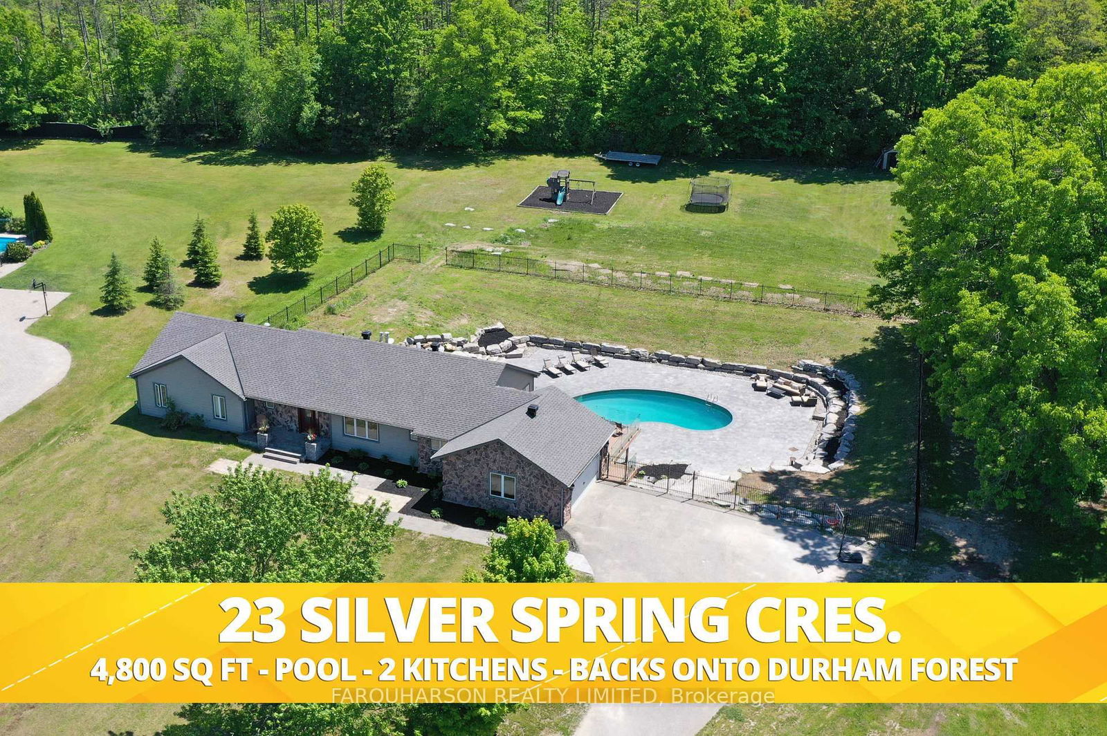 Detached House for sale at 23 Silver Spring Crescent, Uxbridge, Rural Uxbridge, L9P 1R4 - MLS: N12147550